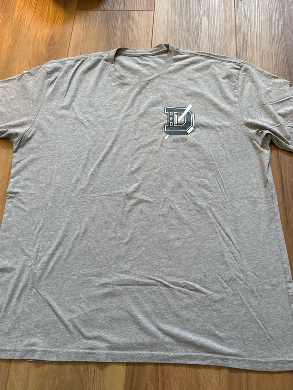 Baseballism Graphic Short Sleeve Tee in Gray
